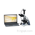 Kit de microscope biologique Student WF16X pour laboratoire